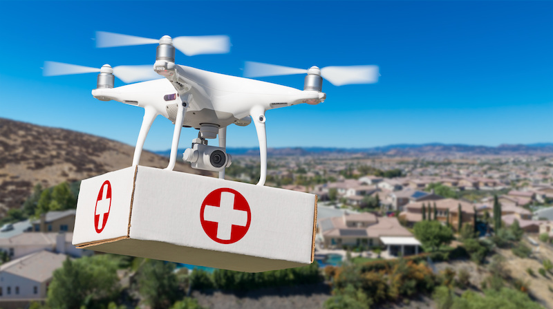 Medical Delivery Drones: Growing adoption and changing landscape of healthcare delivery